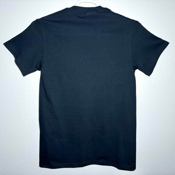 Michael Jordan Three Peat Chicago Bulls T-Shirt Gildan Heavy Cotton Small Black - Picture 2 of 8